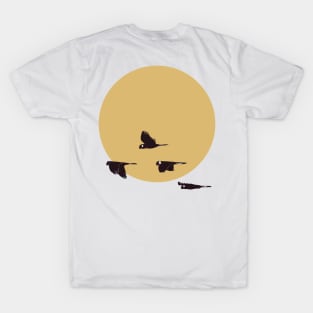 Cockatoos and sun T-Shirt